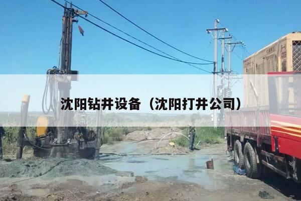 沈阳钻井设备（沈阳打井公司）